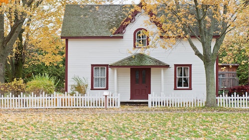 small house fall